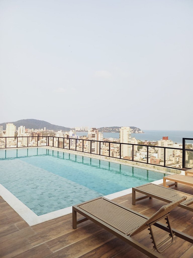 Refúgio Exclusivo a poucas quadras da Praia! Piscina com vis