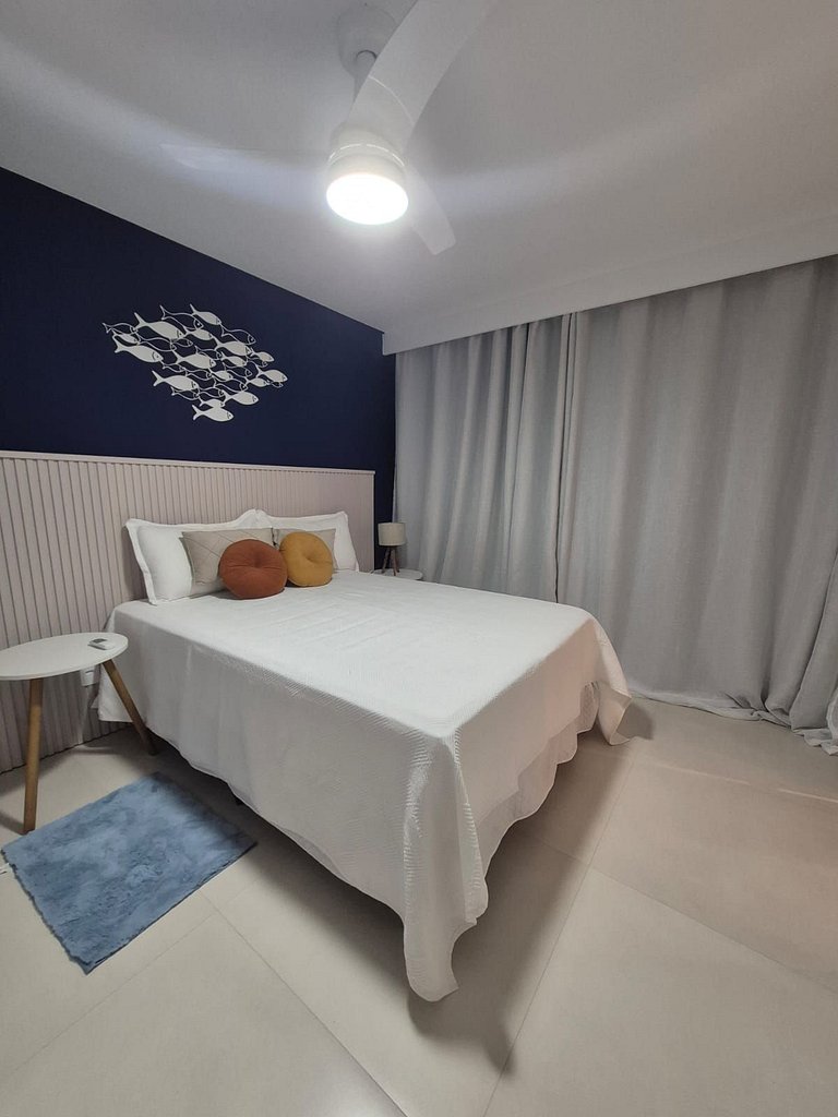 Perto da Praia! Piscina com vista p/ mar (GJA001)