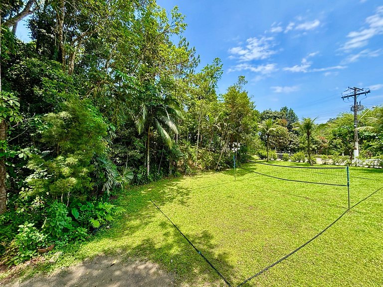 Lazer completíssimo, pura natureza, há 8 min da praia