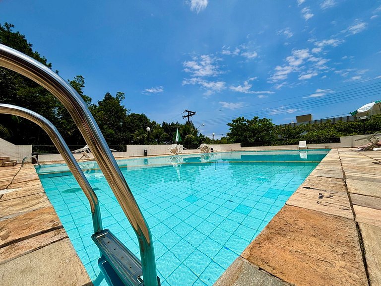 Lazer completíssimo, pura natureza, há 8 min da praia