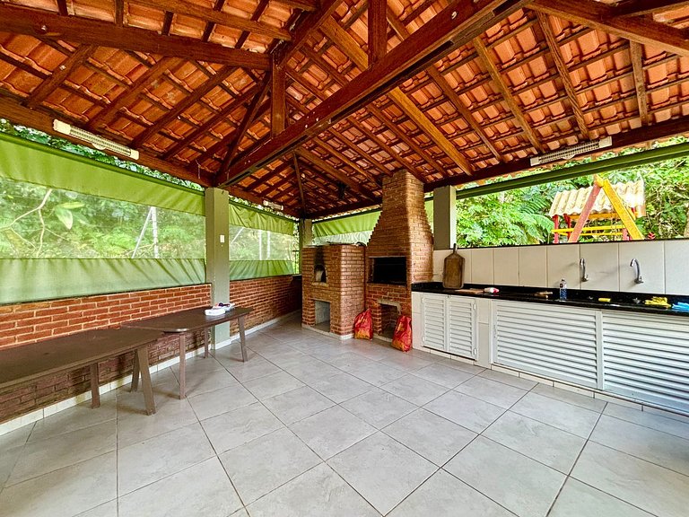 Lazer completíssimo, pura natureza, há 8 min da praia